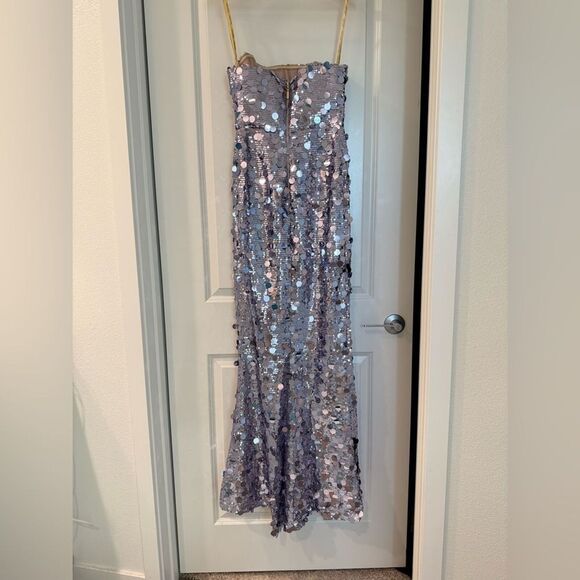 NWOT BRINX AND BANCO Lilac Farah Sequin Strapless Gown XS,S,M available - Picture 12 of 16